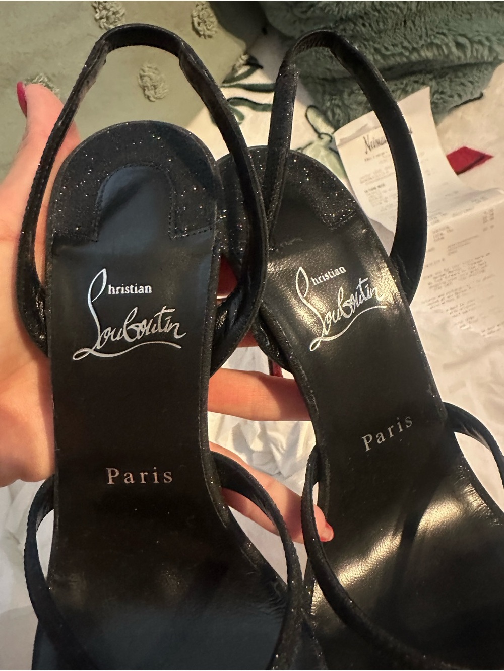 Christian Louboutin Emilie Slingback Heels Size 39 - Picture 5 of 12